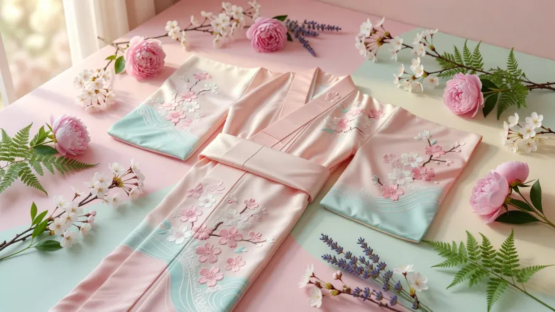 Authentic Japanese Kimono by YUMENO